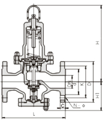 Y42X型直接作用彈簧薄膜式減壓閥 Y42X型直接作用彈簧薄膜式減壓閥