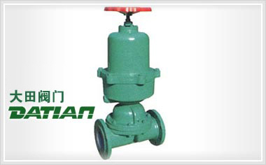 G6B41F(無襯里)、G6B41Fs(襯氟塑料)氣動隔膜閥(常閉型)