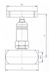 SS-5PDF8美標內螺紋針型閥